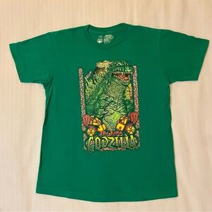 The King Godzilla atomic destruction t-shirt sz M 🦎🦖